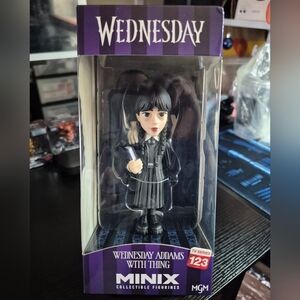 Wednesday Addams Collectible Figure - Black